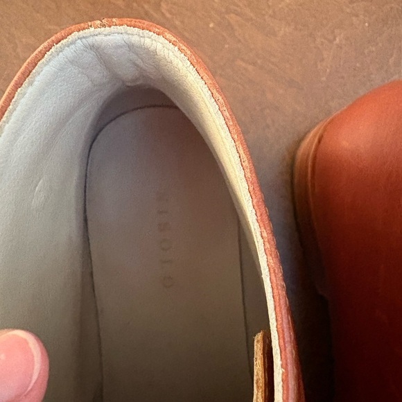 Nisolo Isa Leather Ankle Boots – Brandy, Size 9 - Picture 3 of 6